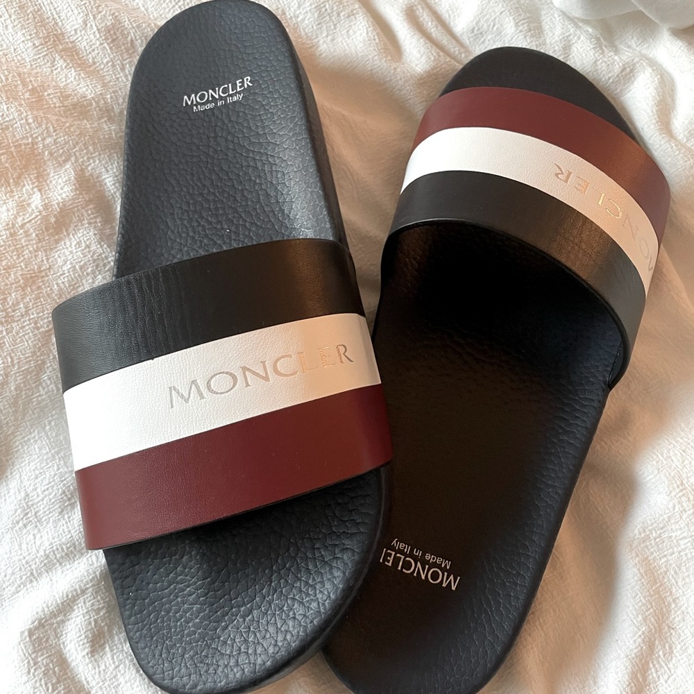 Moncler Men’s Basile Silders Sz 43/10